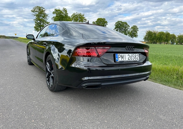 Audi A7 cena 155000 przebieg: 72000, rok produkcji 2017 z Sieraków małe 781